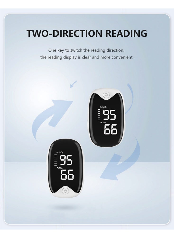 شاربدو جهاز قياس نبضات القلب الرقمي بنبض الإصبع ، جهاز كشف نبضات القلب ، جهاز قياس النبض - Image 5