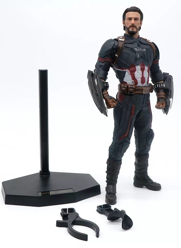 MARVEL Captain America Marvel Avenger 1:6 Scale Action Figure Statue Crazy Toy Gift - Image 3