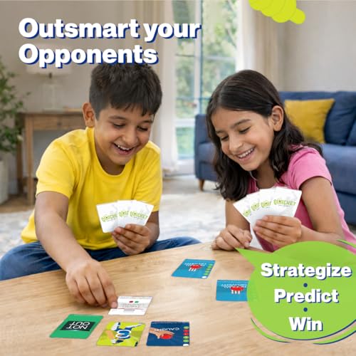 Binca Qwicket Cricket Card Game, Fast & Fun Indoor Card Game for Kids, Teens & Family, Kids Card Games for Ages 7 and Up, Gifts for Cricket Lovers, 2 Player Travel Game - Image 4