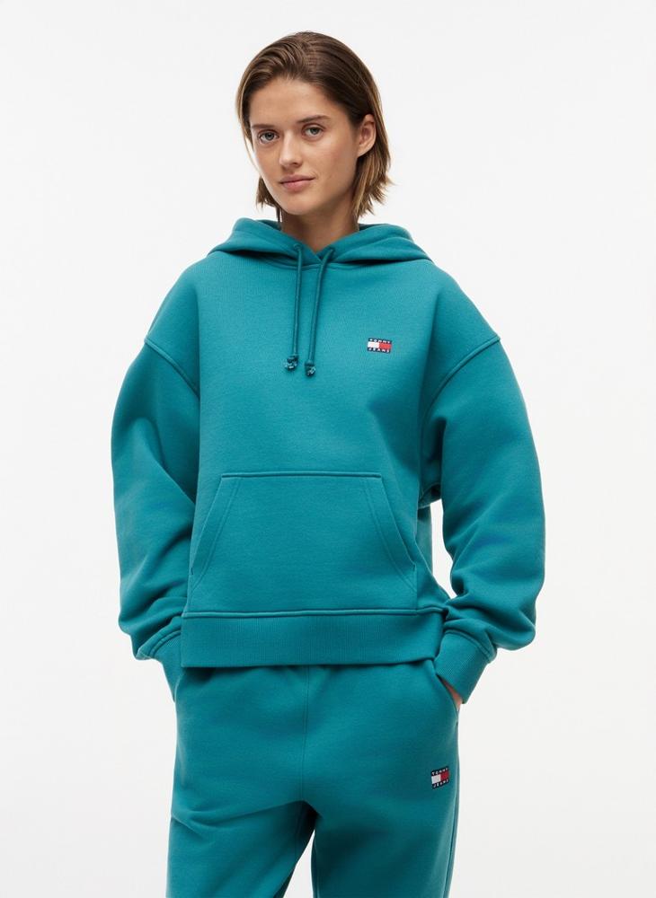 TOMMY JEANS Tommy Badge Boxy Hoody - Image 1
