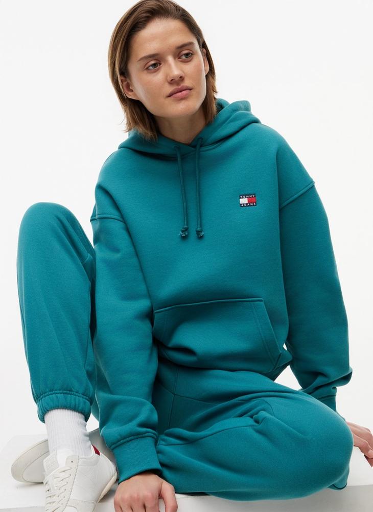 TOMMY JEANS Tommy Badge Boxy Hoody - Image 3