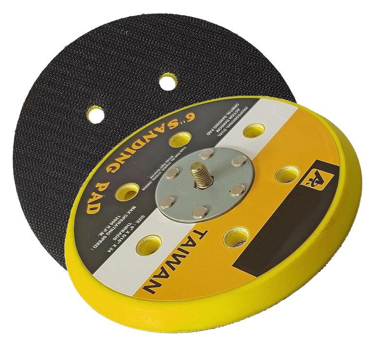DUMDAAR Heavy duty 6inch Dual Action Random Orbital Sanding pad (Pack of 1) air sanding pad for 150mm Pneumatic Sander Wood Polisher (6 inch) - Image 5