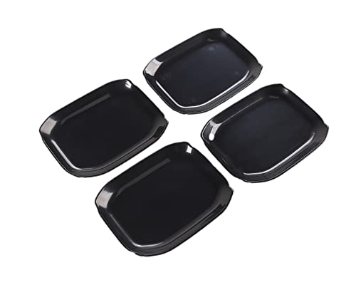 BORUIEN Exterior Moulding for Jeep JT Gladiator 2018 4Door Outer Door Handle Bowl Decoration Shell Cover Trim Black - Image 3