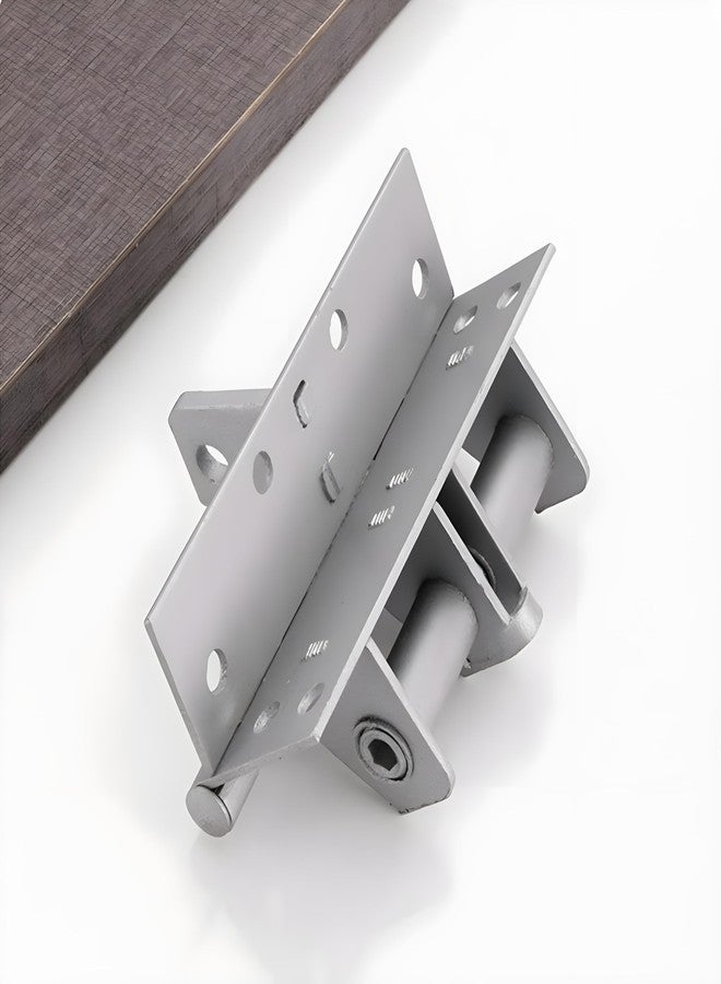 Boniry Automatic Self-Closing Hinge Heavy Duty Cabinet Hinges Room Door Hinge for Interior Doors Wooden Door 2 Pcs (Silver) - Image 3