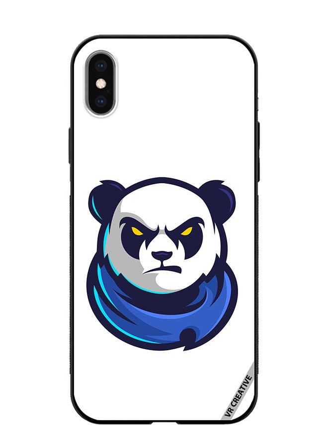 VR CREATIVE Protective Case Cover For Apple iPhone XS Max Bad Panda Design Multicolour - Image 1