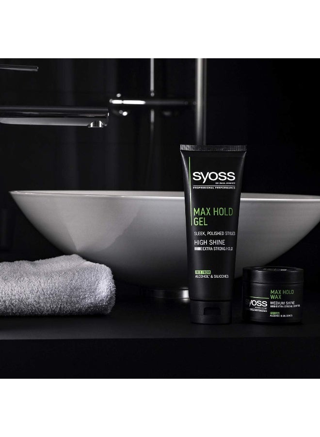 SYOSS Max Hold Hair Styling Gel 250ml - Image 3