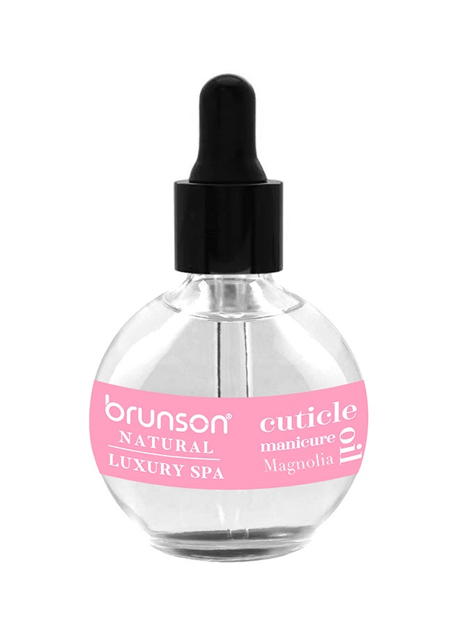 brunson Cuticle Oil 75ml Hydrating Oil For Cuticle Repair - Remedy Damaged Skin And Thin Nails - Paraben And Cruelty-Free Formula - Magnolia BMGCO - Image 1