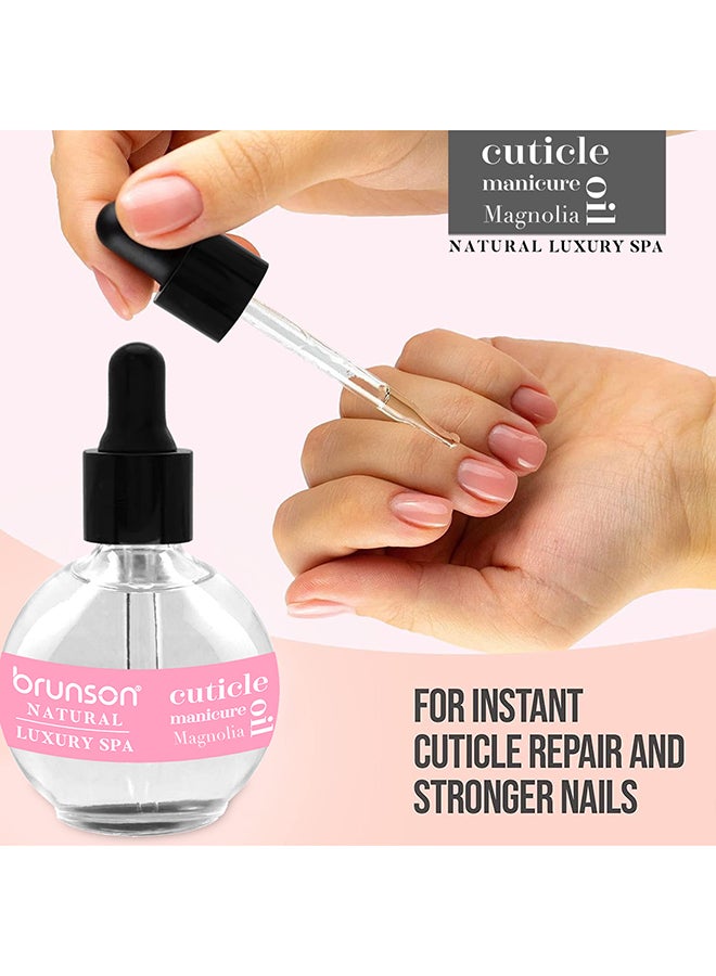 brunson Cuticle Oil 75ml Hydrating Oil For Cuticle Repair - Remedy Damaged Skin And Thin Nails - Paraben And Cruelty-Free Formula - Magnolia BMGCO - Image 5