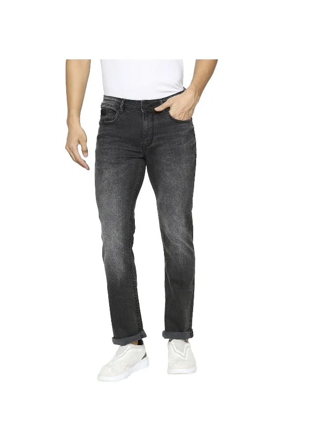 بيينغ هيومان Mens Black Tone Boot Cut Fit Denims