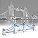 Ferthor Fun Metal Model Tower Bridge Kits for Boys 812 588PCS London Tower Bridge DIY STEM Building Toys for Kids to BuildConstruction Sets London Bridge Britain Architecture Kit Famous Landmark - Image 3