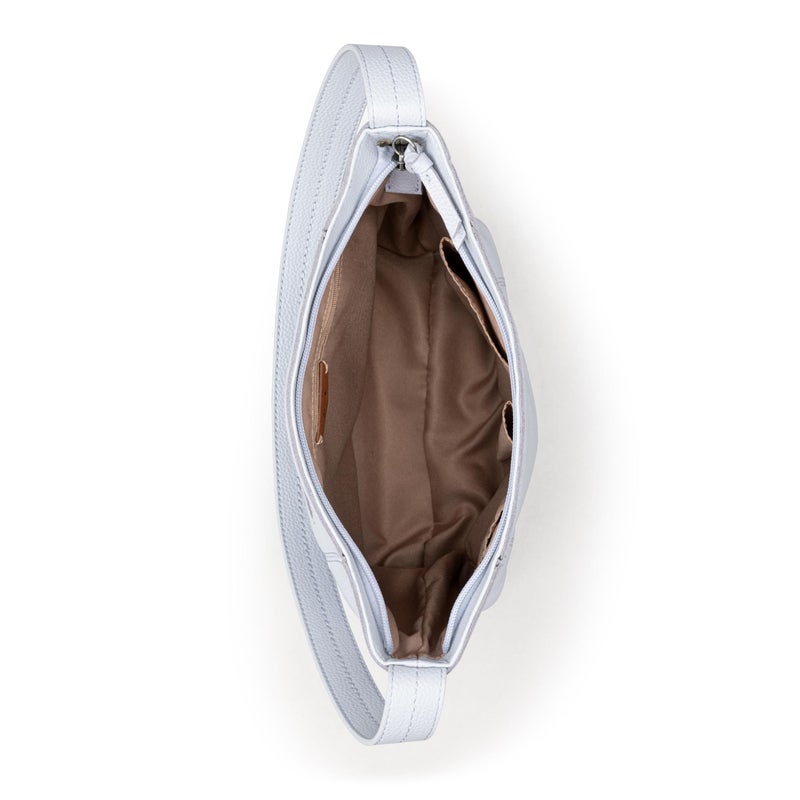 The Sak De Young Hobo Bag - Premium Leather Women's Handbag for Everyday & Travel - Durable, Large Purse With Zipper Pocket - Image 3
