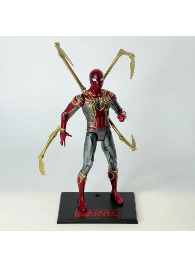 ZD Toys - ZD TOYS MARVEL INFINITY SAGA IRON SPIDER WITH BASE 14 INCH - Image 1