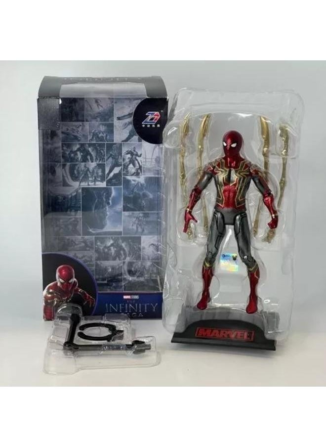 ZD Toys - ZD TOYS MARVEL INFINITY SAGA IRON SPIDER WITH BASE 14 INCH - Image 1