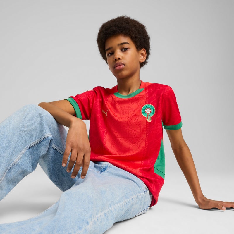 PUMA Morocco 2025 Home Jersey Youth - Image 1
