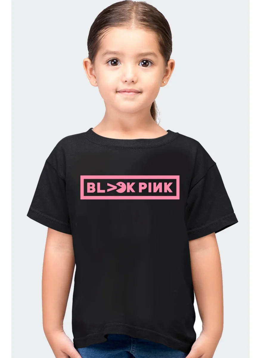 Rock&Roll Blackpink Pac Black Short Sleeve Girls Boys Unisex Children's T-Shirt