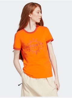 Adidas Adventure Logo Slim T-Shirt