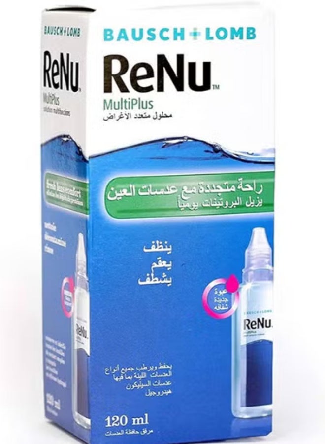 رينو مالتي بلاس محلول العدسات اللاصقة 120 مل - Image 2