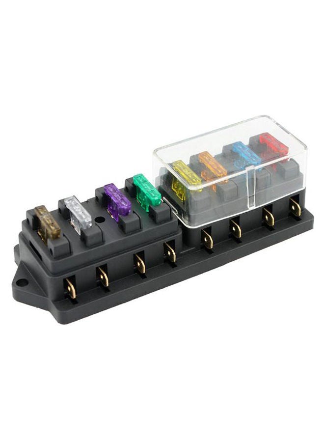 Loquat 8-Way Fuse Box Set For Car Truck Boat Vehicle - Image 2