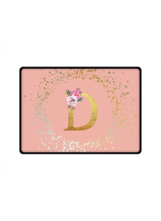 Designer Gaming Mouse Pad Anti-Skid Mousepad Large Keyboard Mouse Pad Desk Mat Custom Monogram Initial Letter Floral Pattern Alphabet - D(Rose Pink) - pzsku/Z53C768889868CAC2EAFCZ/45/_/1696070606/d540c32d-a9dd-464e-80b0-d1bab8755951