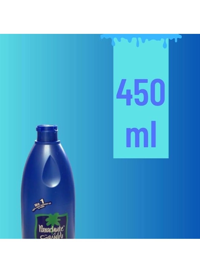 Parachute Coconut Oil 450 ml, Clear - Image 3