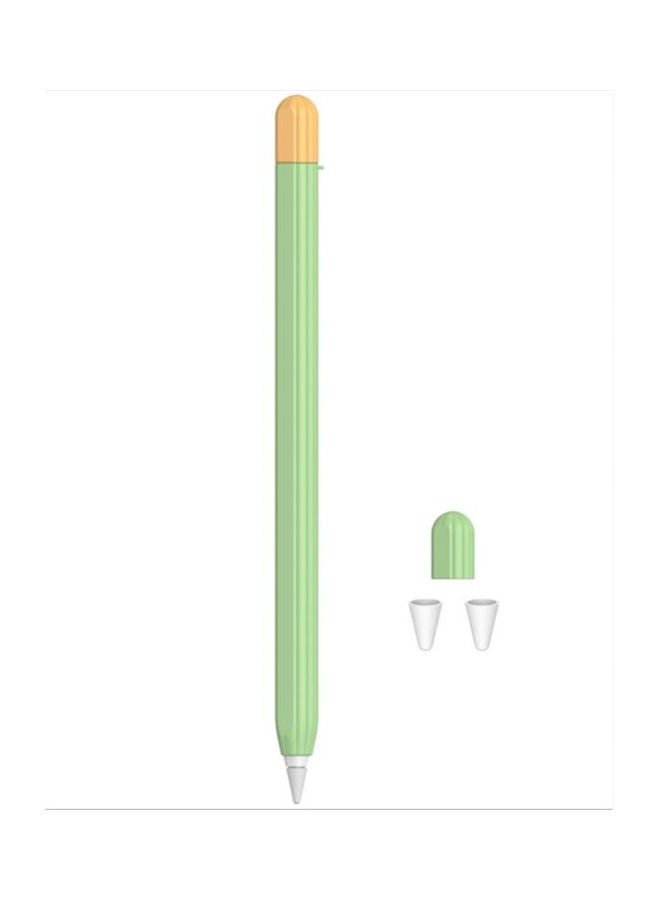 NIBEMINENT Sleeve Case Cover With Charging Cap For Apple Pencil 1st Generation Green - Image 1