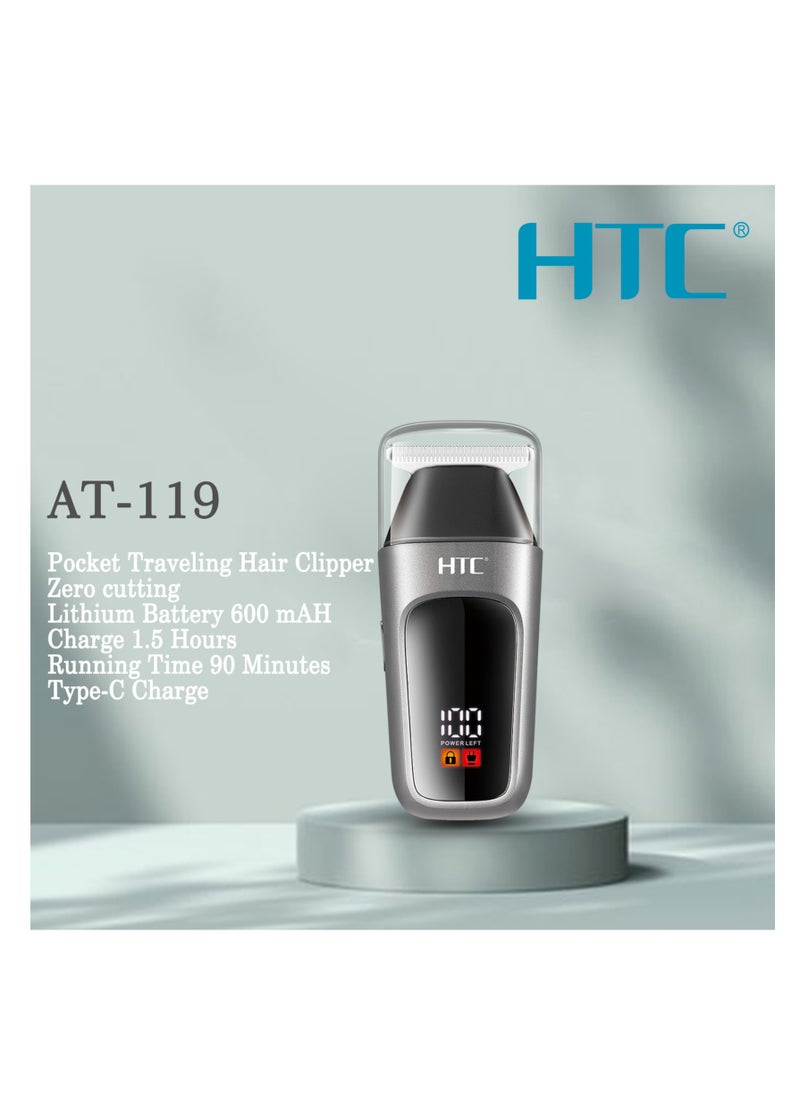 HTC HTC Portable Trimmer, Hair Clipper with Special T Blade, Zero Cutting with protective cover,  Suitable for frequent Travellers  - Image 4