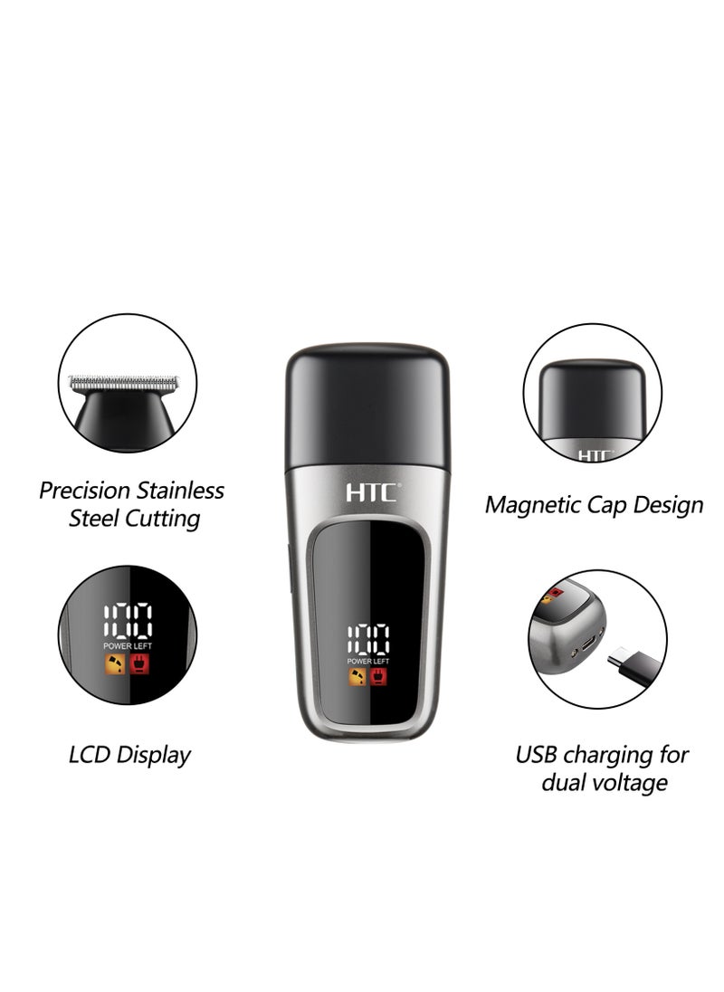 HTC Portable Trimmer, Hair Clipper with Special T Blade, Zero Cutting with protective cover,  Suitable for frequent Travellers - pzsku/Z53C780BE1E8738C39A1CZ/45/_/1727413276/c9f95999-be5e-46de-809c-a4c2b6cc8712