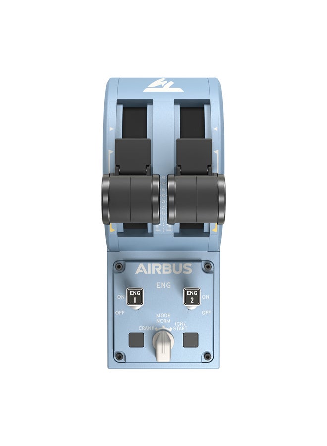 Thrustmaster TCA Quadrant Airbus Edition: Ergonomic replica of the Airbus Throttle Quadrant, Compatible with PC - Image 5