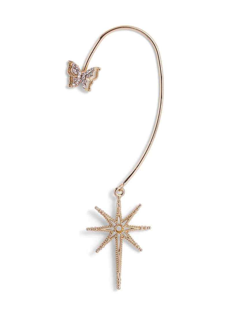 Priyaasi Contemporary Ear Cuff Earrings