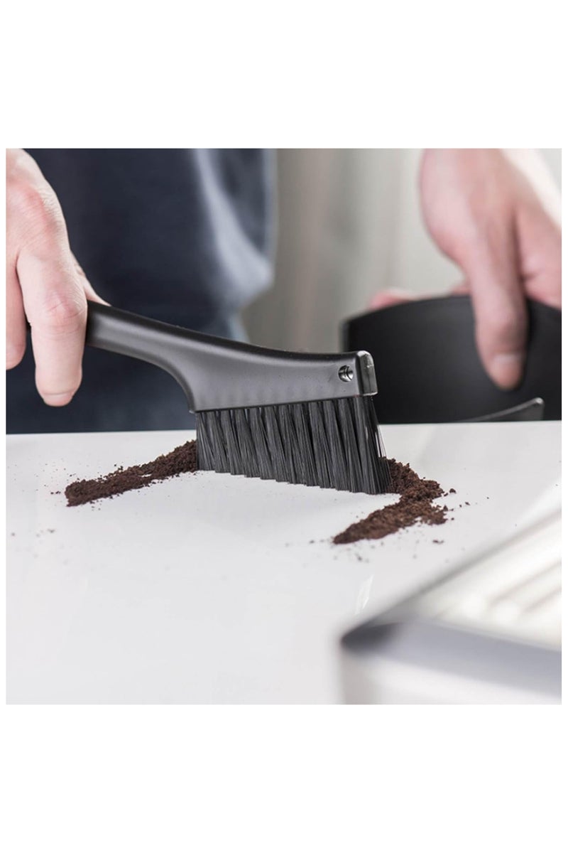 DOUGEI Grinder Brush, Coffee Milk Powder Brushes, Soft Nylon Hair Removable Double-Head Grinder Machine Dusting Brush, for Coffee Shop Bar Utensils Accessories - Image 3