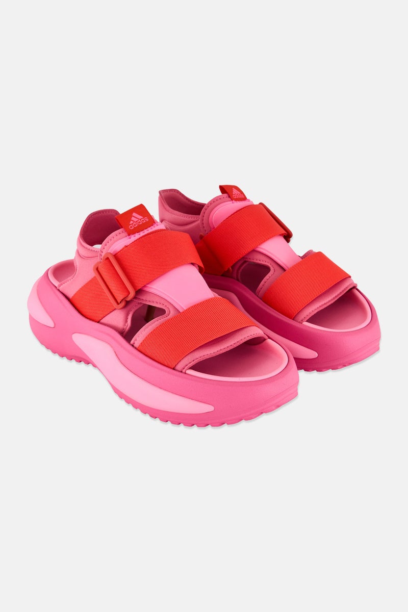 Adidas Women Mehana Adjustable Closure Sandals, Pink - Image 1