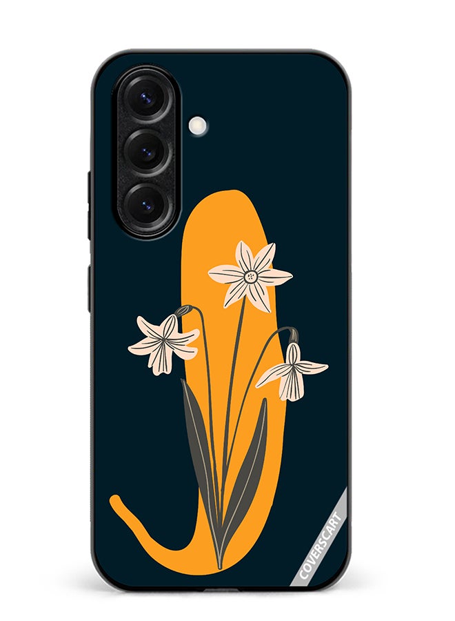 VR CREATIVE Protective Case Cover For Samsung Galaxy S25 Plus Alphabet J Design Multicolour