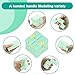 WUQID Infinitycube Fidget Toy Stress Relieving Fidgeting Game for Kids and AdultsCute PocketSized Unique Gadget for Anxiety Relief and Kill Time Macaron Green - Image 4