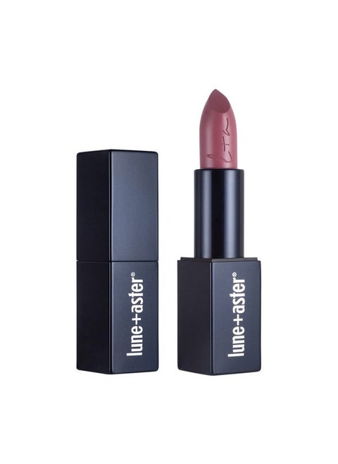 Lune+Aster PowerLips Lipstick - Double Booked - Formulated with nourishing jojoba oil, vitamin E and sunflower seed oil, the creamy, lightweight texture glides on smoothly