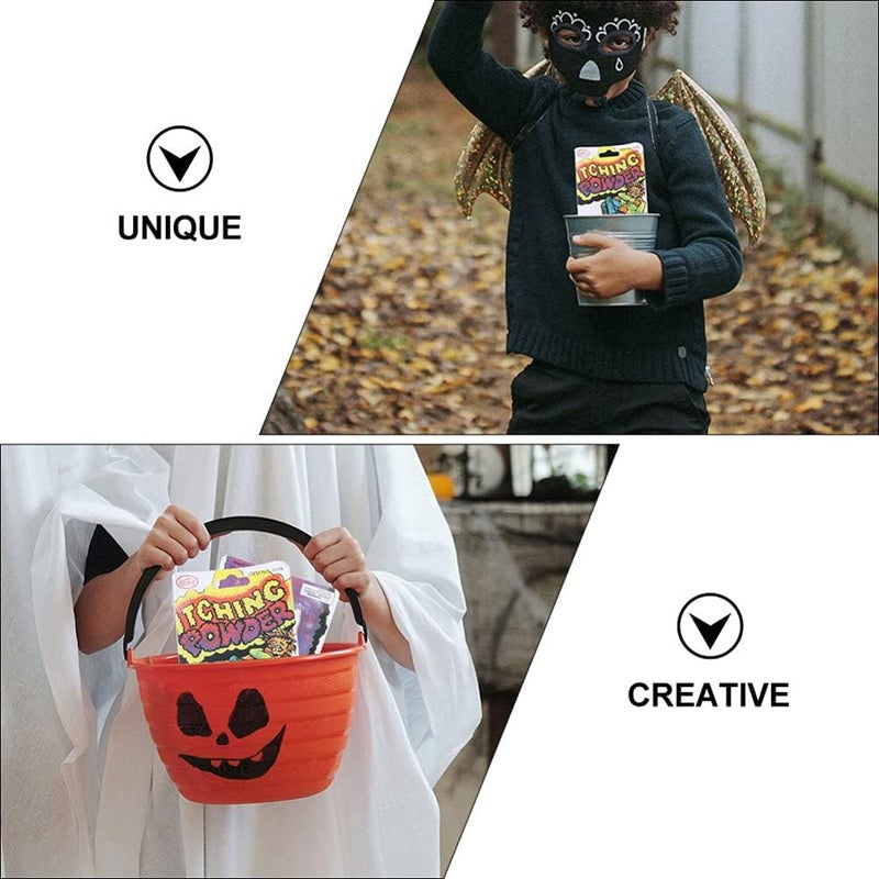 comfrt 20 Pcs Itching Powder Prank Joke Interesting Ingredients Trick Gag Funny Joke Trick Halloween Party Prop Supplies - Image 5