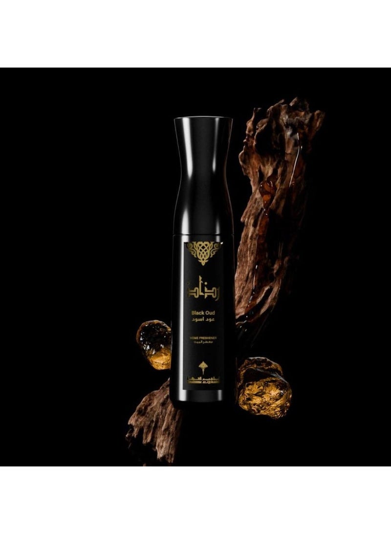 إبراهيم القرشي ابراهيم القرشي - رذاذ - عود اسود - معطر جو 300 مل - Image 1