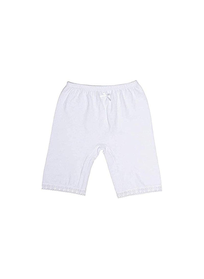 Everyone Girls White Brief cotton underwear boxer brief soft combed cotton shorts for kids girl(13-14 years)(PACK OF 1) - Image 3