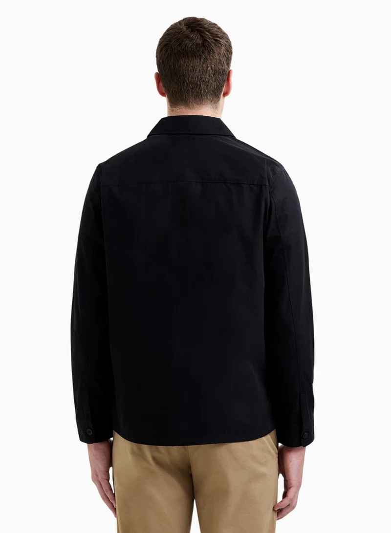 فرنش كونكشن Cavarly Twill Overshirt