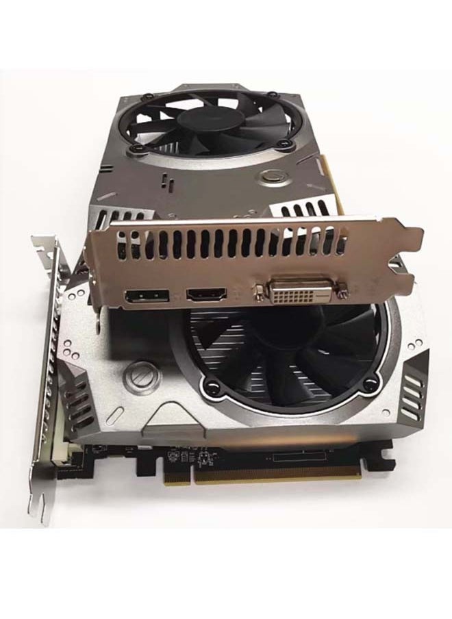 ماركة غير محددة - بطاقة رسومات RX 550 سعة 4 جيجابايت، وبطاقة فيديو GDDR5 128 بت لألعاب الكمبيوتر - Image 1