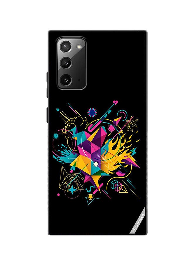 VR CREATIVE Protective Case Cover For Samsung Galaxy Note20 5G Multicolor Art Design - Image 1