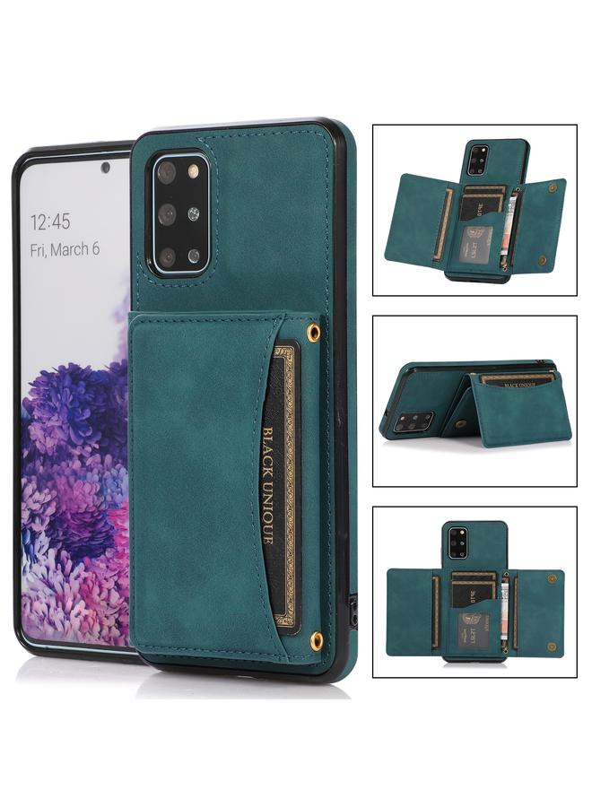 اس-توب جراب لهاتف Samsung Galaxy S20+ جراب هاتف جلدي ثلاثي الطي مع فتحة بطاقة ومحفظة وحامل - Image 1
