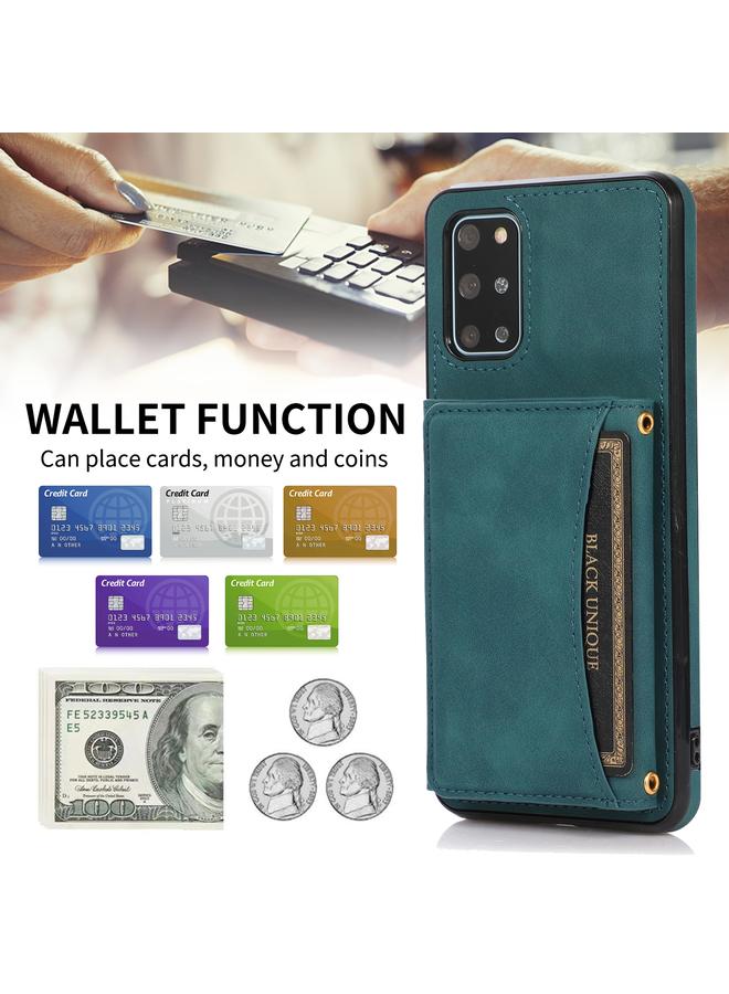 اس-توب جراب لهاتف Samsung Galaxy S20+ جراب هاتف جلدي ثلاثي الطي مع فتحة بطاقة ومحفظة وحامل - Image 2