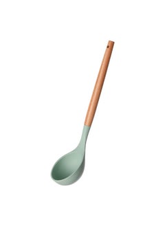 Miniso Serve soups and stews easily with this flexible and durable silicone round soup ladle. 