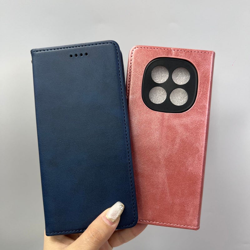 غطاء MagSafe بملمس جلد لـ Redmi Note 14 Pro مع مغناطيس قوي وحامل بطاقات مع مقاوم للصدمات مع مقاوم للخدش مع حماية من السقوط باللون أخضر مغناطيسي للسفر للمكتب للرحلات اليومية - Image 4