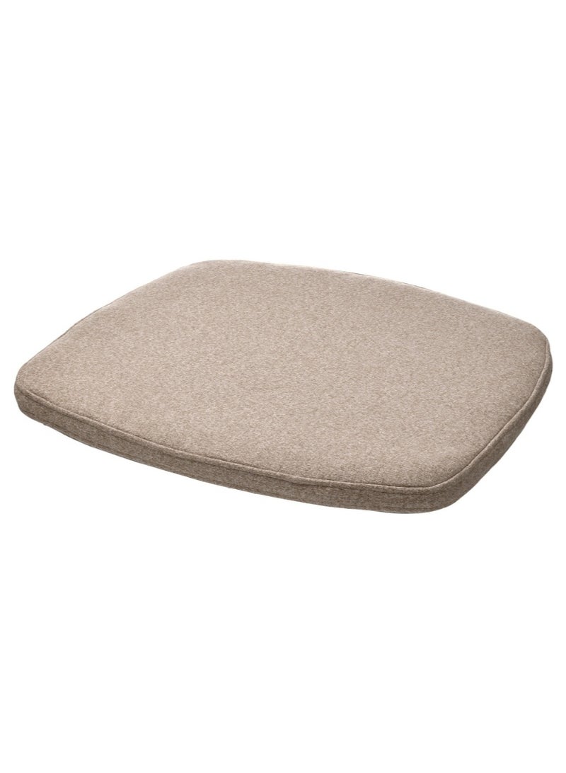Chair Pad Beige 32.6/31.3x33x3 cm - Image 1