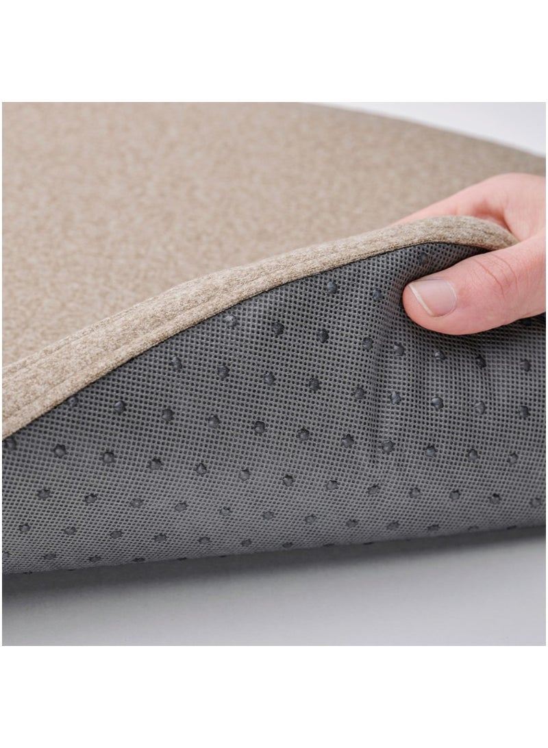 Chair Pad Beige 32.6/31.3x33x3 cm - Image 3