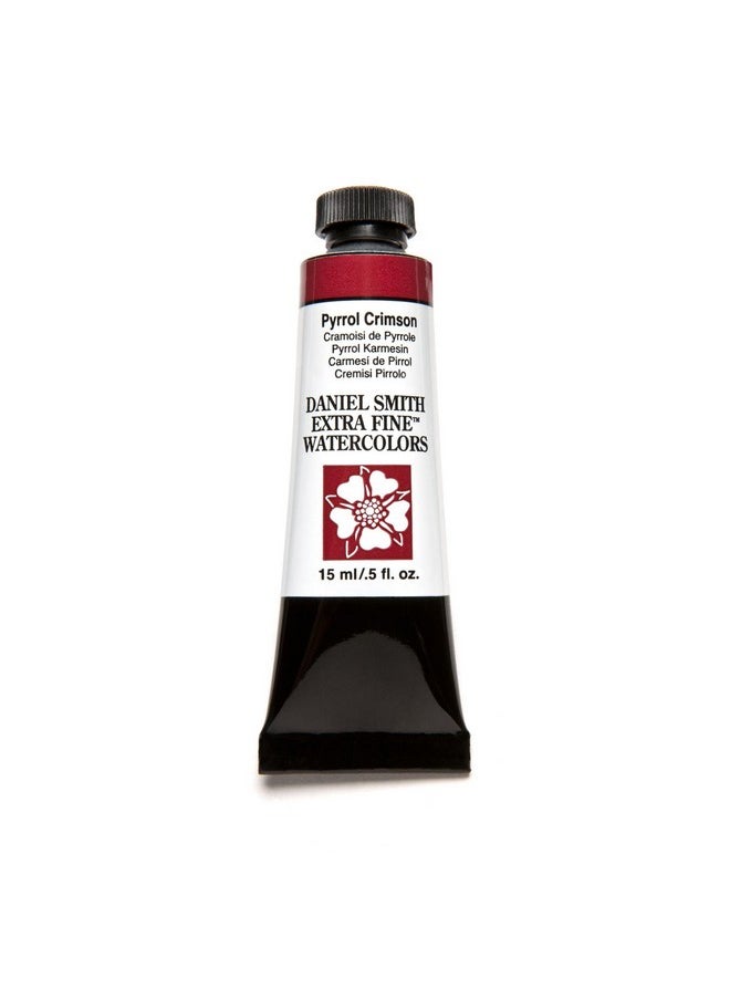 Daniel Smith DANIEL SMITH Extra Fine Watercolor Colors Tube, 15ml, (Pyrrol Crimson) 