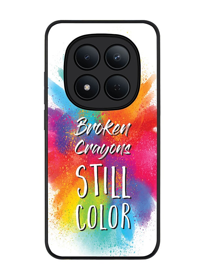 For Xiaomi Redmi Note 15 Pro 5G Case,Slim fit Camera Protection, Shockproof Thin Phone cover  -  Broken Colors