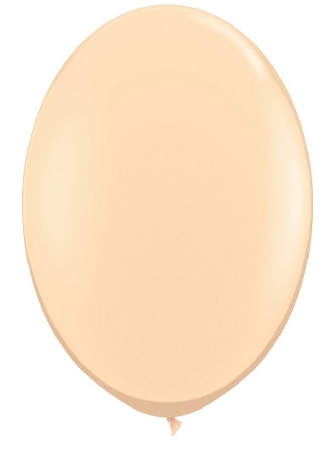 Qualatex 5" Round Balloons, Light Blue Pearl - Pack of 100 - Image 3