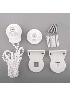 UNIQUELLA UNIQUELLA Pack of 1 Roller Blinds Repair KitWindow ShadeCurtain Accessories Plastic and Metal with Hook Control Unit 2 Brackets 2 Meters Beaded Chain 2 End Caps and Chain Stopper Code17EZ  - Image 3